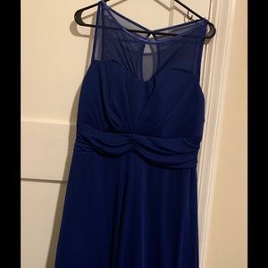 Navy Blue Cocktail Dress
